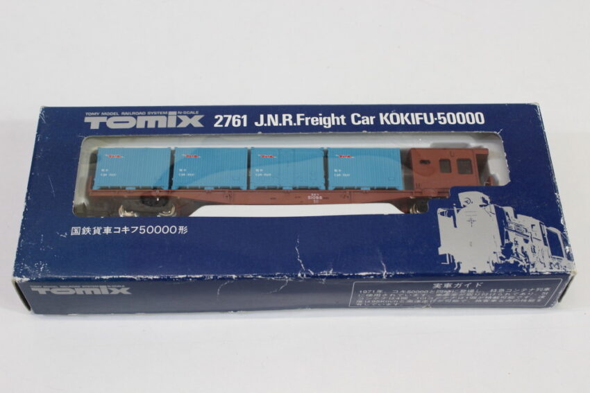 Tomix 2761 J.N.R. Freight Car KOKIFU-50000 Boxed (B) Tomix Tomy Model Railroad System