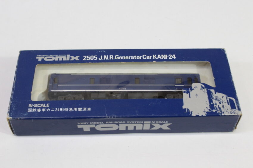 Tomix 2505 J.N.R. Generator Car KANI-24 Boxed (B) Tomix Tomy Model Railroad System N-Scale