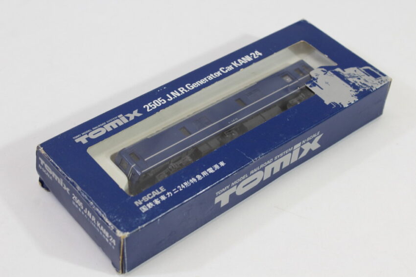Tomix 2505 J.N.R. Generator Car KANI-24 Boxed (B) Tomix Tomy Model Railroad System N-Scale