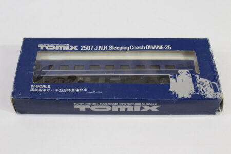 Tomix 2507 J.N.R. Sleeping Coach OHANE-25 Boxed (B) Tomix Tomy Model Railroad System N-Scale