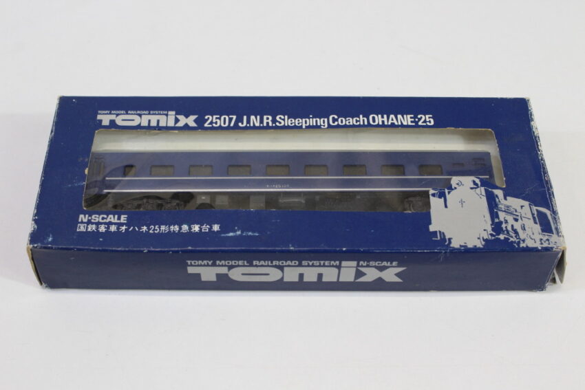 Tomix 2507 J.N.R. Sleeping Coach OHANE-25 Boxed (B) Tomix Tomy Model Railroad System N-Scale