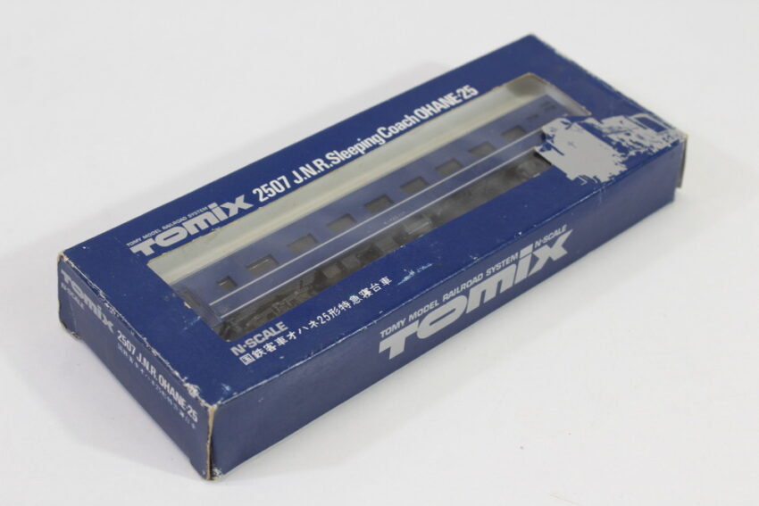 Tomix 2507 J.N.R. Sleeping Coach OHANE-25 Boxed (B) Tomix Tomy Model Railroad System N-Scale