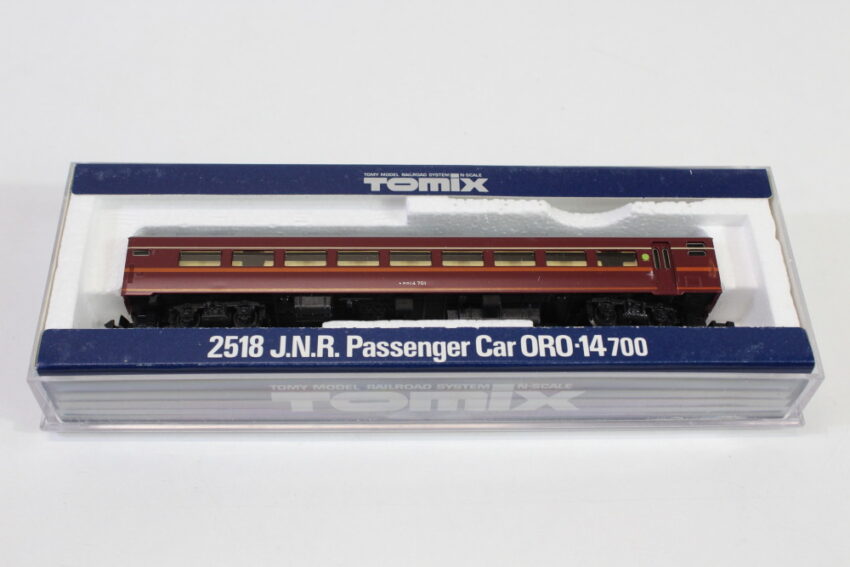 Tomix 2518 J.N.R. Passenger Car ORO-14 700 Boxed (B) Tomix Tomy Model Railroad System N-Scale