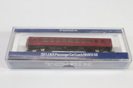 Tomix 2511 J.N.R. Passenger Car Coach OHAFU-50 Boxed (B) Tomix Tomy Model Railroad System N-Scale