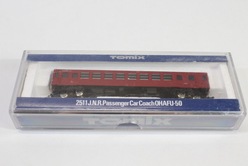 Tomix 2511 J.N.R. Passenger Car Coach OHAFU-50 Boxed (B) Tomix Tomy Model Railroad System N-Scale