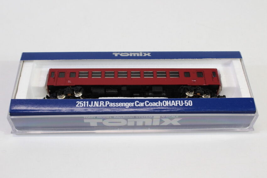 Tomix 2511 J.N.R. Passenger Car Coach OHAFU-50 Boxed (B) Tomix Tomy Model Railroad System N-Scale