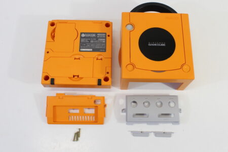 Nintendo GameCube OEM Replacement Shell Only Spice Orange DOL-001 (For Parts or Repair) Nintendo GameCube GC