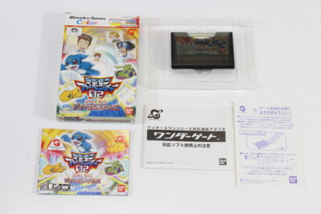 Digimon Adventure Zero Two 02 D1 Tamers CIB Boxed (A) WonderSwan WS