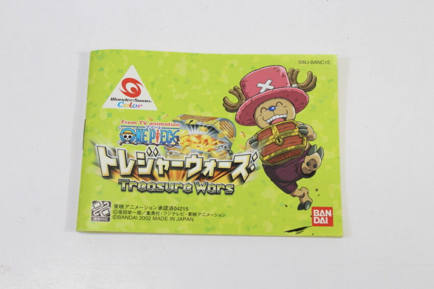 One Piece Treasure Wars CIB Boxed (A) WonderSwan Color WS WSC