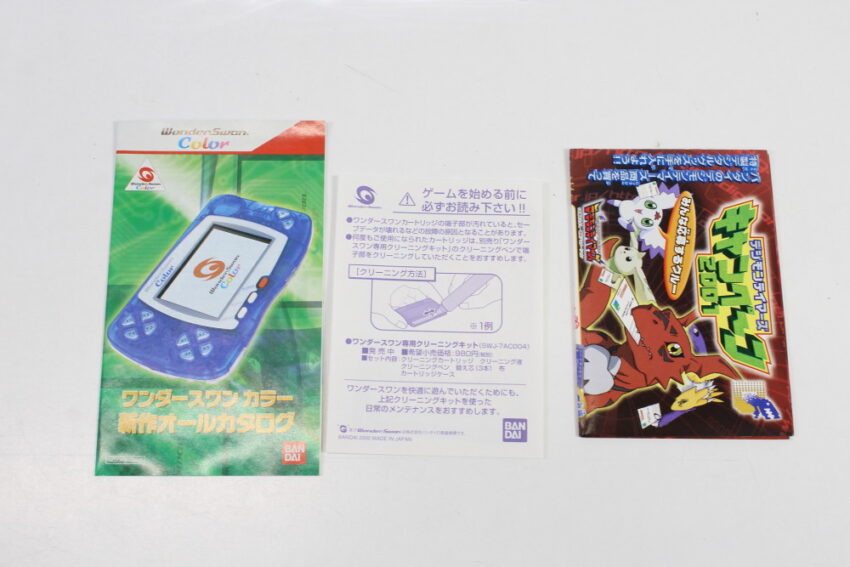 One Piece Niji no Shima Densetsu CIB Boxed (A) WonderSwan Color WS WSC