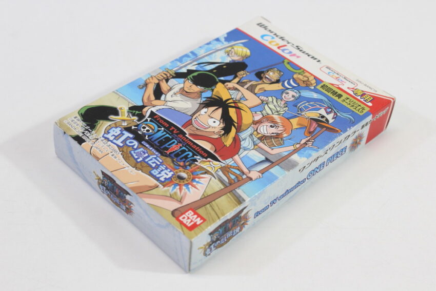 One Piece Niji no Shima Densetsu CIB Boxed (A) WonderSwan Color WS WSC