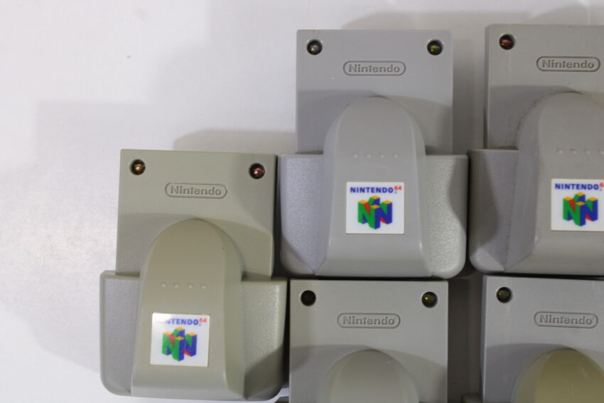 Wholesale lot of 7 Official Nintendo Rumble Pack for Nintendo 64 (For Parts or Repair) Nintendo 64 N64