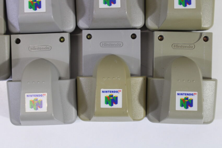 Wholesale lot of 7 Official Nintendo Rumble Pack for Nintendo 64 (For Parts or Repair) Nintendo 64 N64