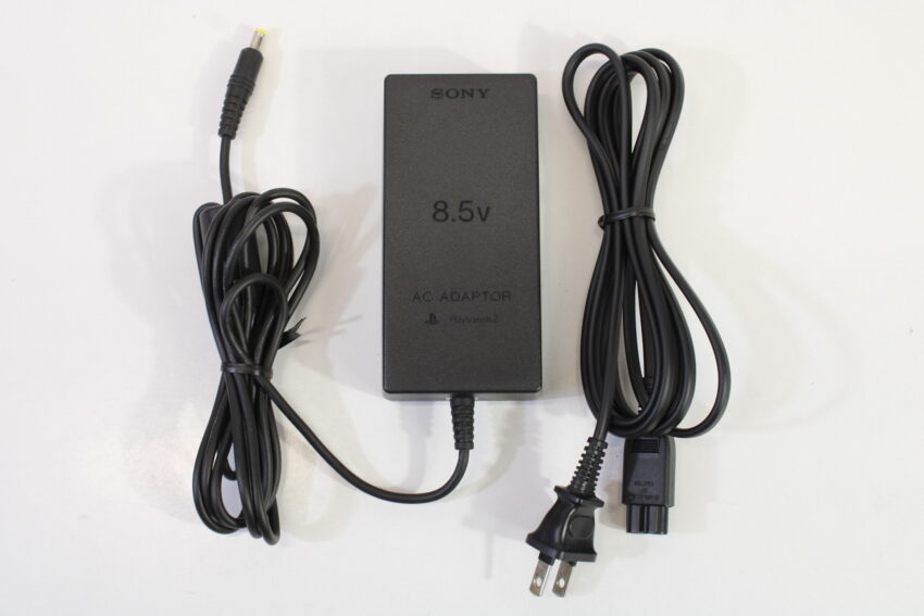 Official SONY PlayStation 2 Slim OEM AC Power Adapter Cord for PS2 Slim(B)