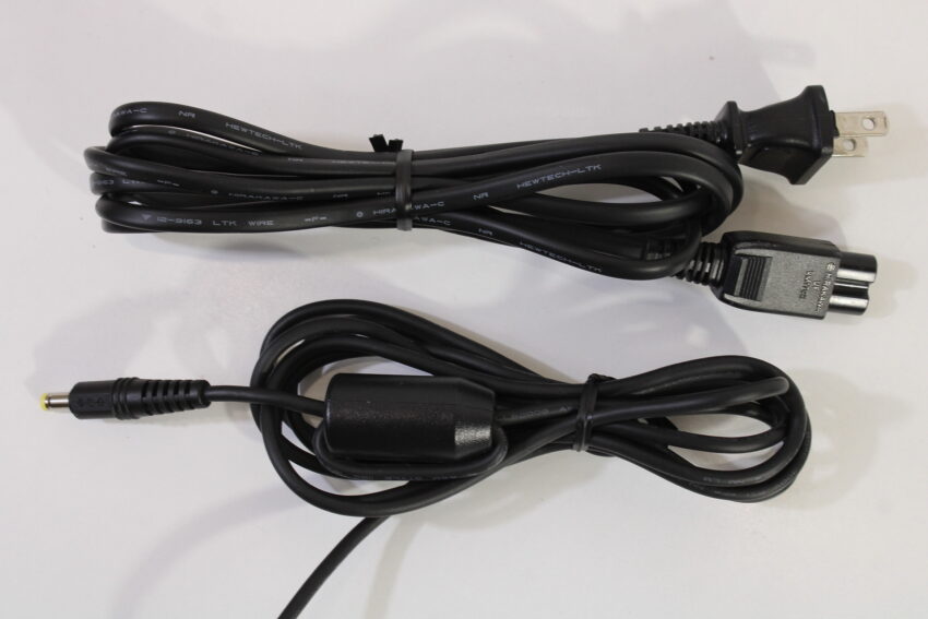 Lot of 2 Official SONY PlayStation 2 Slim OEM AC Power Adapter Cord & OEM AV Cable (B) PlayStation 2 PS2