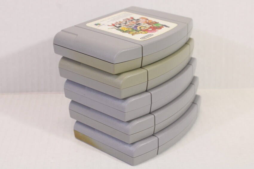 Lot of 5 Super Smash Bros Diddy Kong Racing Donkey Kong 64 J League 2 1999 Goemon (B) Nintendo 64 N64