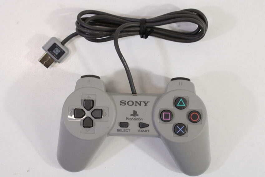 Official Sony PlayStation Classic Mini Controller USB Gray SCPH-1000R OEM (B)