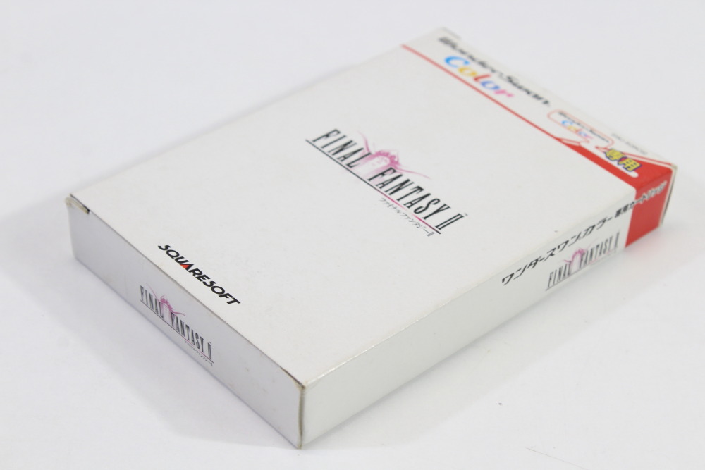 Final Fantasy II 2 CIB Boxed (B) WonderSwan Color WS – Retro