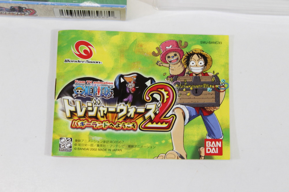 One Piece Treasure Wars 2 CIB Boxed (B) WonderSwan Color WS WSC