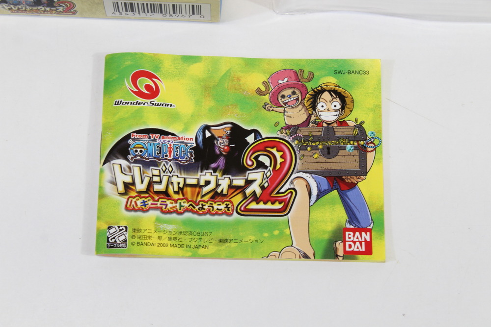 One Piece Treasure Wars 2 CIB Boxed (B) WonderSwan Color WS WSC