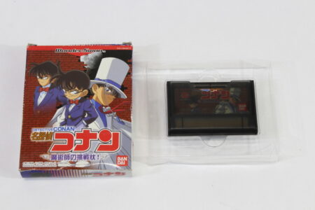 Detective Conan Majutsushi no Chosenjou Boxed No Manual (B) WonderSwan WS