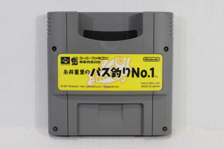 Shigesato Itoi Bass Tsuri No.1 Fishing (B) Nintendo Super Famicom SFC