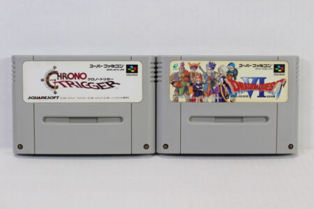 Lot of 2 Chrono Trigger & Dragon Quest VI 6 (B) Nintendo Super Famicom SFC