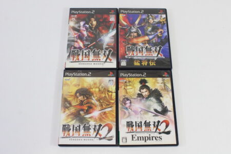 Lot of 4 Sengoku Musou 1 Moushouden 2 Empire (B) SONY PlayStation 2 PS2