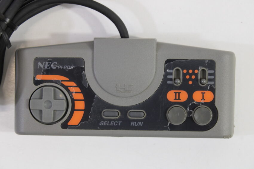 PC Engine PI-PD8 Gray Orange Turbo Controller (B) NEC PCE – Retro Games ...