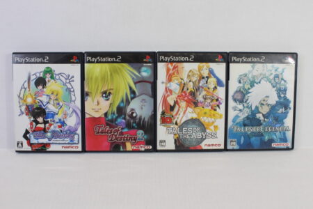 Lot of 4 Tales of Destiny 1 2 The Abyss Legendia CIB (B) SONY PlayStation 2 PS2