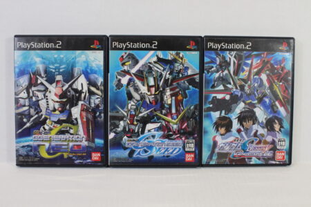 Lot of 3 SD Gundam G Generation NEO Seed Destiny Generation of C.E. CIB (B) SONY PlayStation 2 PS2
