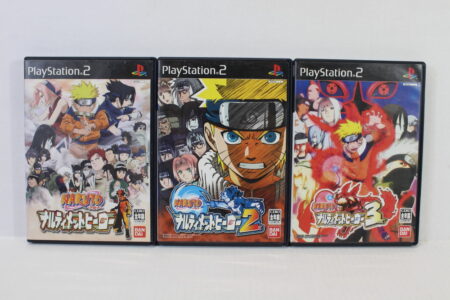 Lot of 3 NARUTO Narutimate Hero 1 2 3 (B) SONY PlayStation 2 PS2