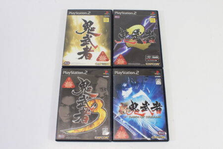 Lot of 4 Onimusha 1 2 3 Dawn of Dreams (B) SONY PlayStation 2 PS2