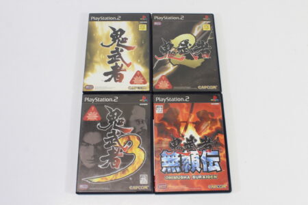 Lot of 4 Onimusha 1 2 3 Buraiden CIB (B) SONY PlayStation 2 PS2
