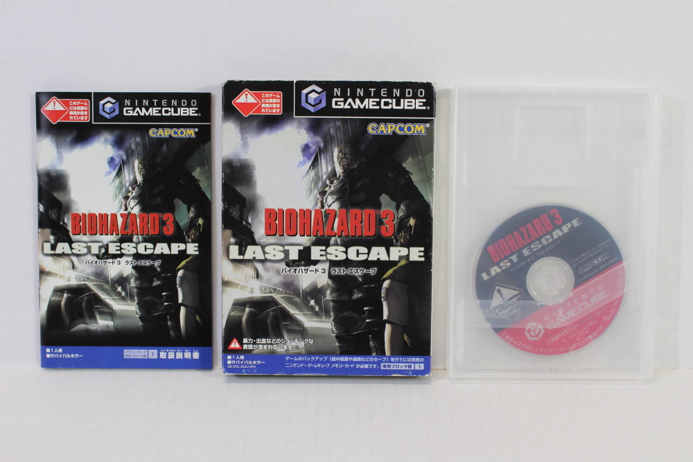 ニンテンドーゲームキューブ - ゲームキューブ バイオハザード3　Gamecube GC Biohazard Biohazard 3: Last Escape (Nintendo GameCube, 2003) for sale