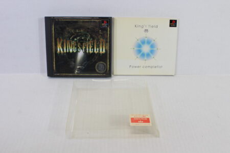 King's Field III 3 CIB W/ Strategy Guide Book (B) SONY PlayStation 1 PS1