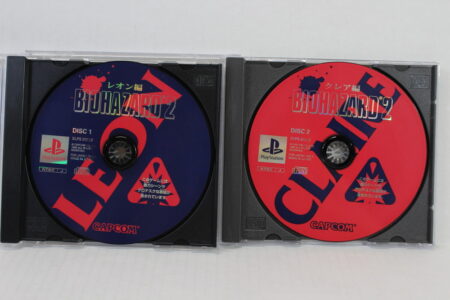 Lot of 2 BIOHAZARD 2 / Resident Evil Disc 1 & 2 (B) SONY PlayStation 1 PS1