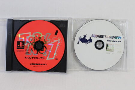Lot of 2 Tobal No.1 & Square's Preview Demo Disc (B) SONY PlayStation 1 PS1