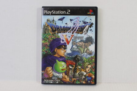 No Manual Dragon Quest V 5 W/ Bonus Disc (B) SONY PlayStation 2 PS2