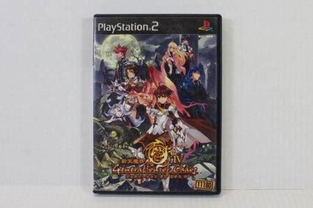 No Manual Shin Tenmakai Generation of Chaos IV 4 (B) SONY PlayStation 2 PS2