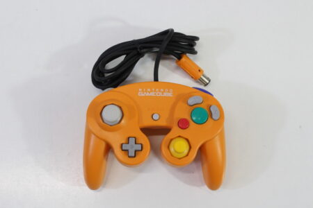 Official Nintendo Gamecube Controller Spice Orange (C Cord Damage) Nintendo GameCube GC