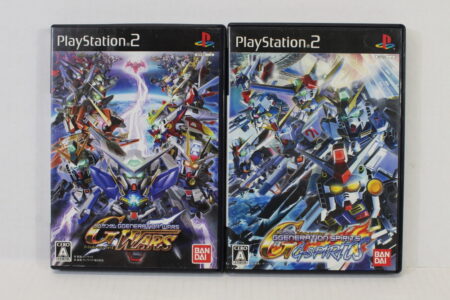 Lot of 2 SD Gundam G Generation Wars & Spirits (B) SONY PlayStation 2 PS2