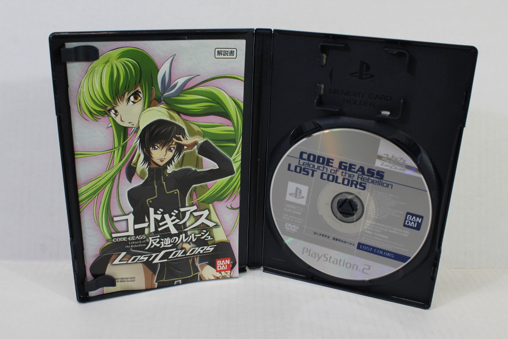 Code Geass Lost Colors CIB (B) SONY PlayStation 2 PS2