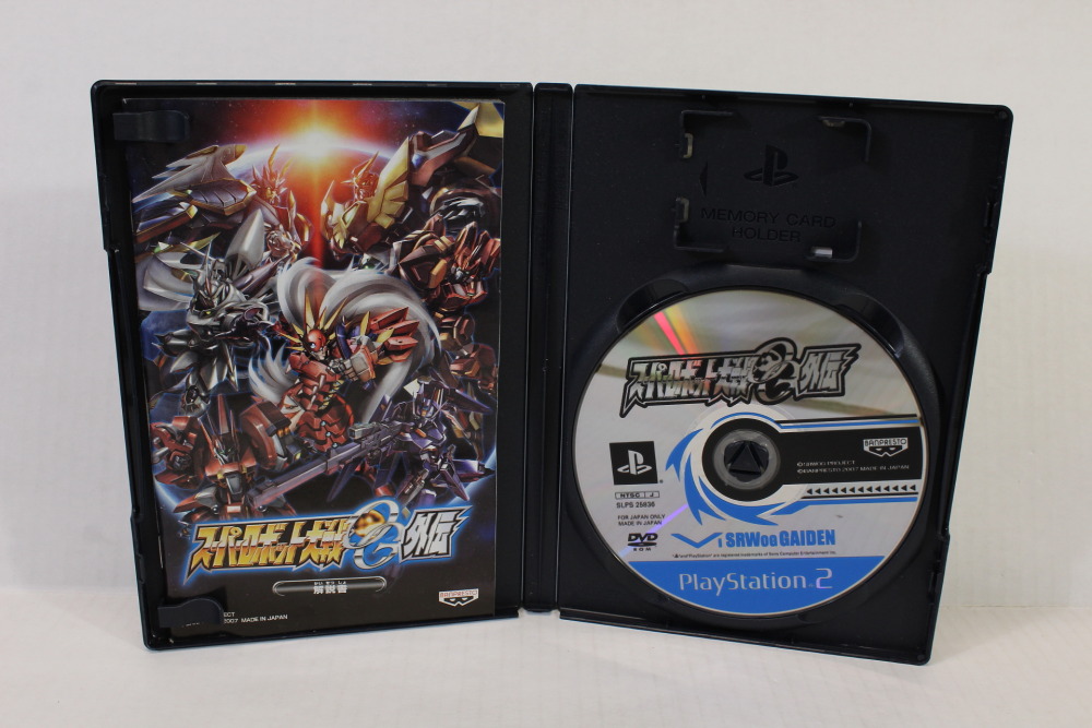 ps2のカセット Super Robot Wars Taisen OG Original Generations Gaiden CIB