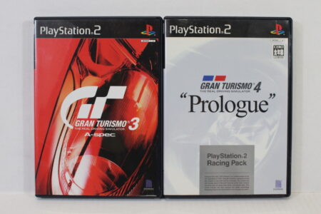Lot of 2 Gran Turismo 3 A Spec & 4 Prologue (B) SONY PlayStation 2 PS2
