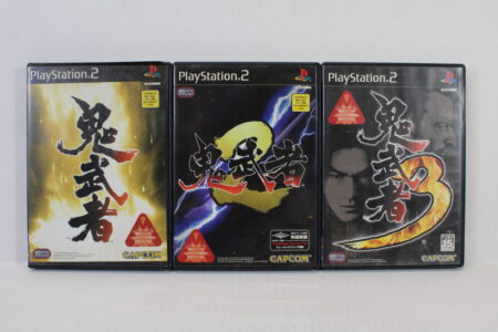 Lot of 3 Onimusha 1 2 3 (B) SONY PlayStation 2 PS2
