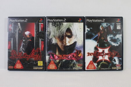 Lot of 3 Devil May Cry 1 2 3 (B) SONY PlayStation 2 PS2