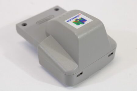 Official Nintendo Rumble Pack Replacement Shell Only for Nintendo 64 Discolored (For Parts or Repair) Nintendo 64 N64