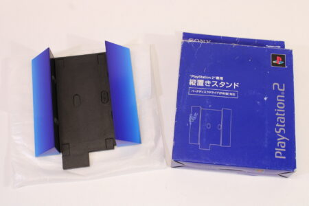 OEM Sony Playstation 2 Blue Vertical Stand SCPH-10220 Boxed Hard Drive Adjustable PS2 (B)