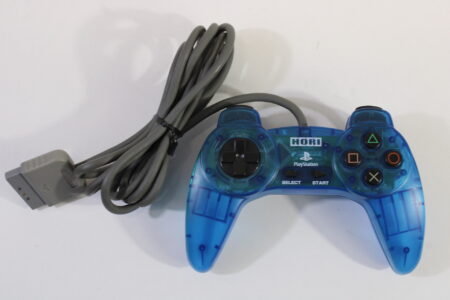 Hori Pad II 2 PS SLPH-00104 Clear Blue Controller Pad (B) Playstation PS1